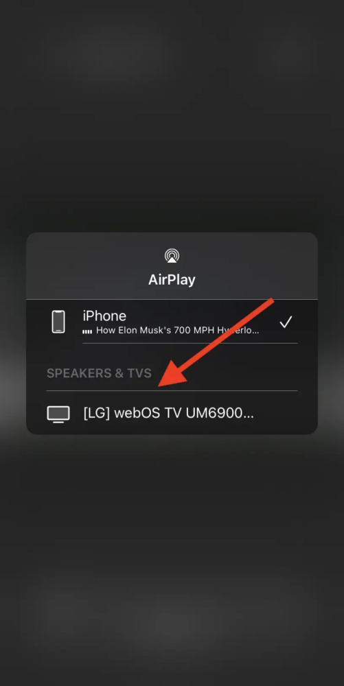 Cách sử dụng AirPlay