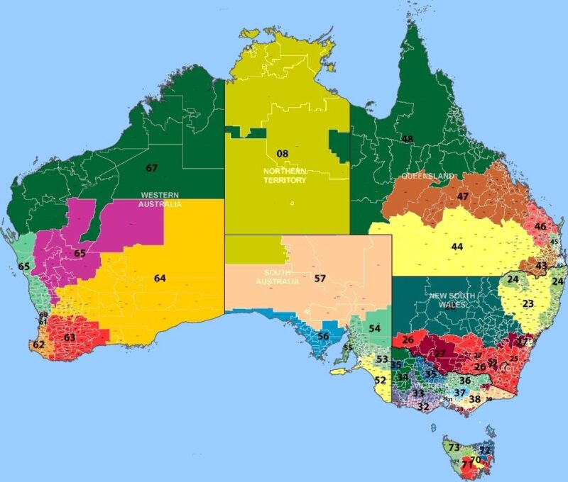 Postcode Australia là gì