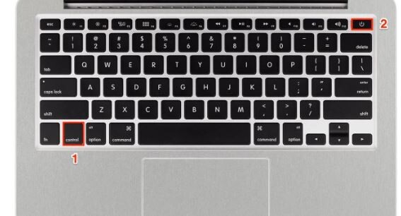 How to turn off the computer with the keyboard on Mac