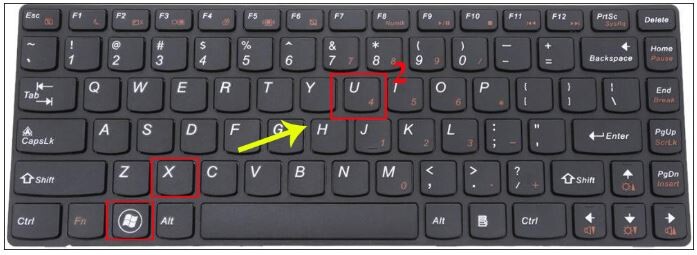 How to turn off the computer with the keyboard on Windows 10, 11 and 8