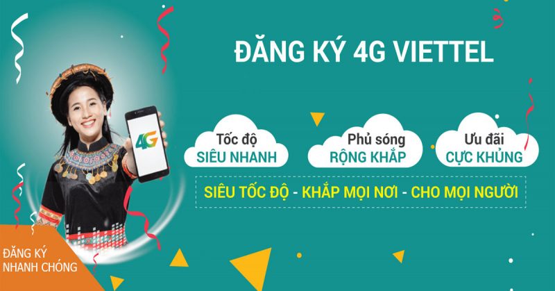 Gói 4G Viettel Giá Rẻ – Hướng Dẫn Cách Đăng Ký Tại Viettel Data