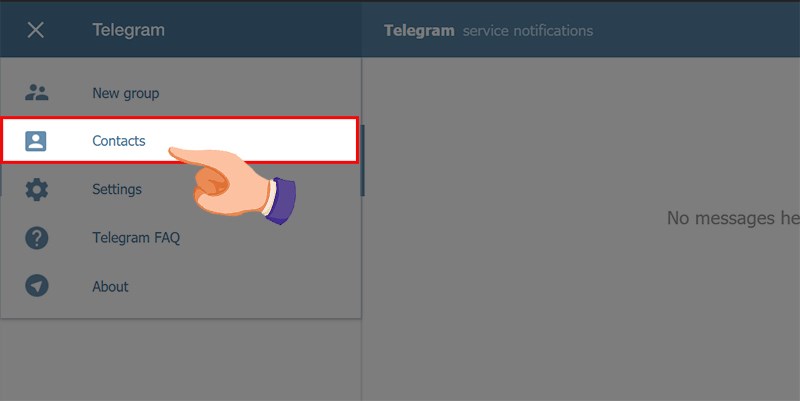 Cách kết các bạn bên trên Telegram thông qua số năng lượng điện thoại