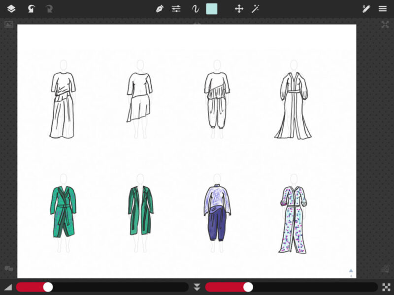 App thiết kế thời trang - Sketch Club