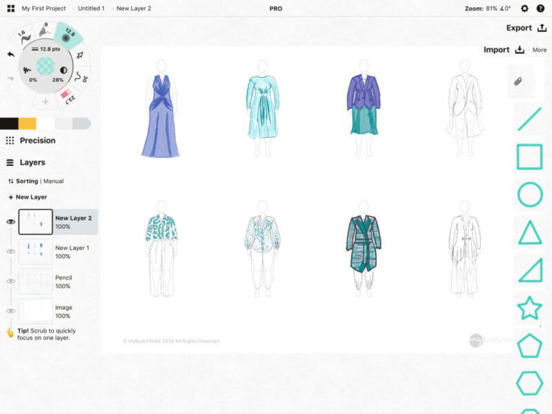Concepts - phần mềm thiết kế thời trang