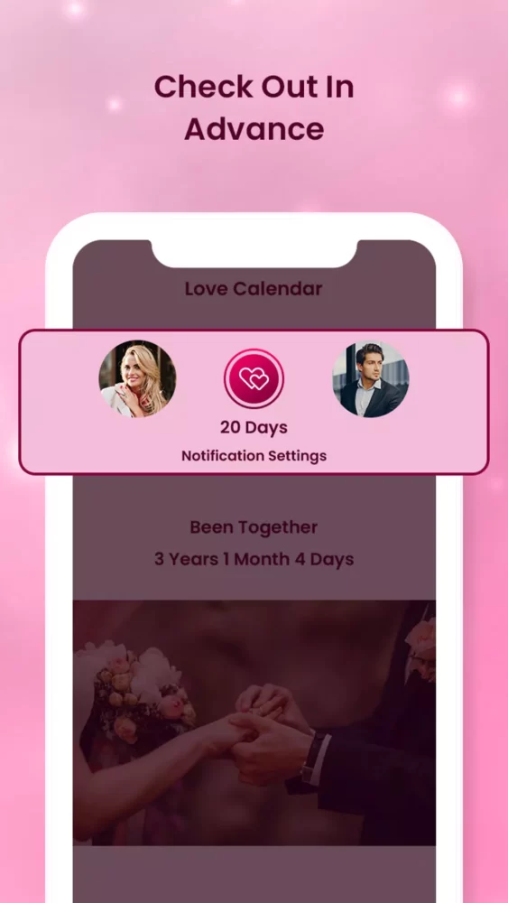 Love Calendar and Widget
