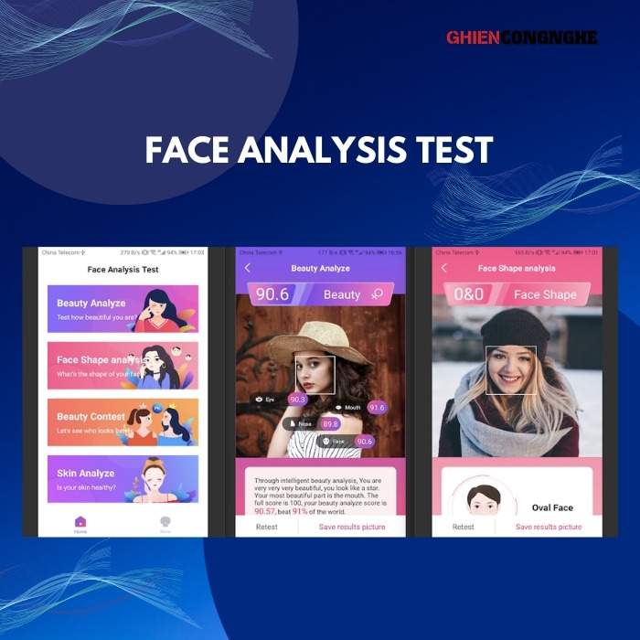 App nhận biết dạng khuôn mặt
