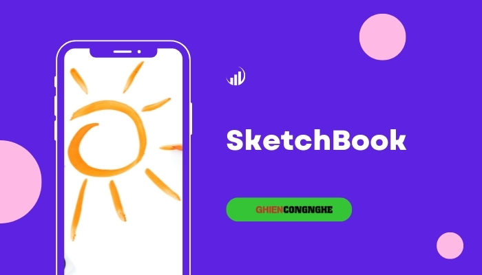 app vẽ trên điện thoại đẹp SketchBook