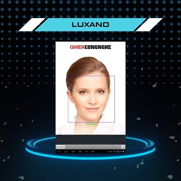app xác định kiểu khuôn mặt Luxand