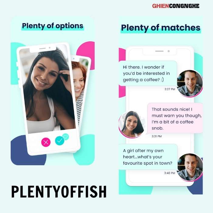 phần mềm nói chuyện với người nước ngoài PlentyOfFish