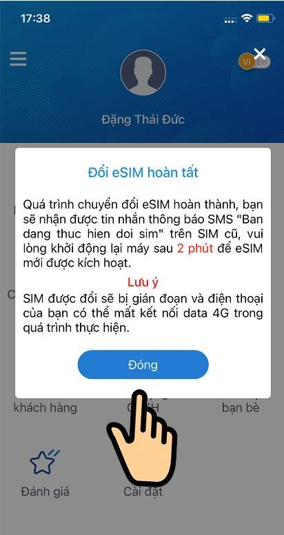 Cách đăng ký eSIM MobiFone online