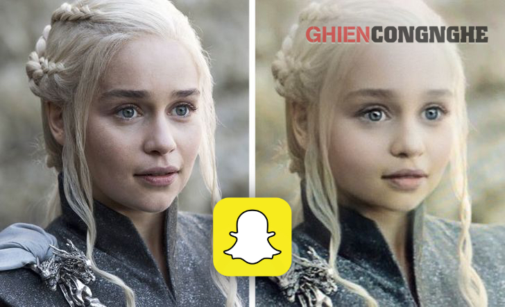 Hướng dẫn sử dụng Filter em bé trên Snapchat đang Hot Trend