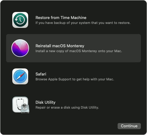 Kiểm tra MacBook có phải hàng MDM bằng cách cài đặt lại macOS