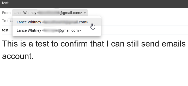 Thiết lập thông tin tài khoản gửi gmail phụ