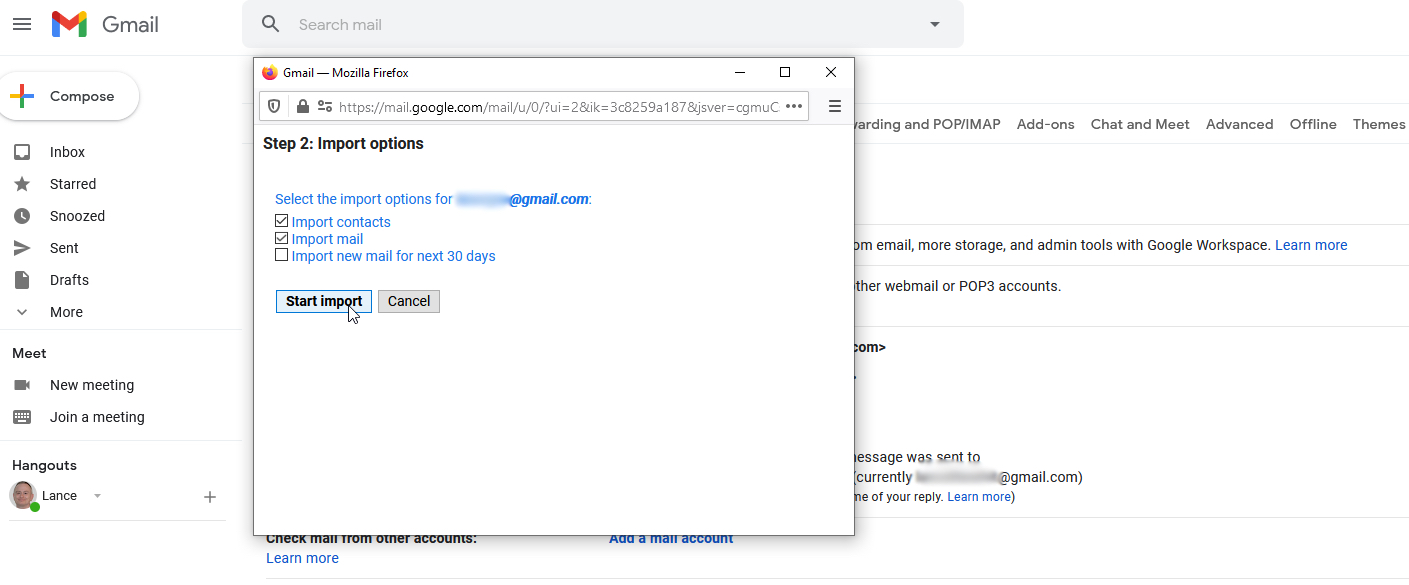 Đồng bộ thư và danh bạ trên 2 tài khoản Gmail