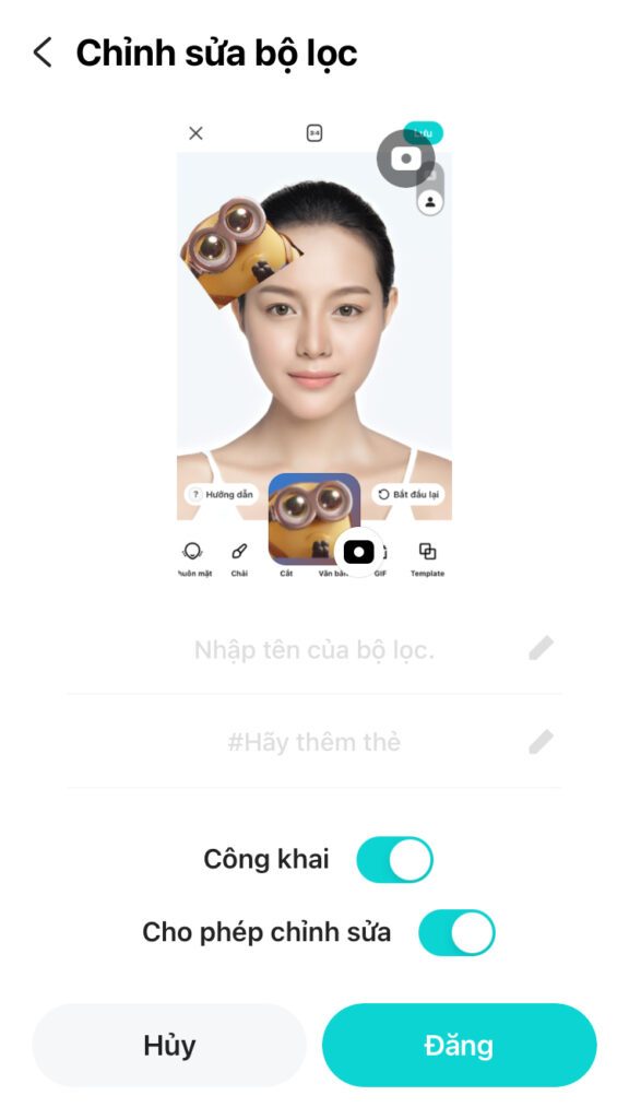 Bật mí cách tự tạo filter trên B612 mang đậm cá tính riêng