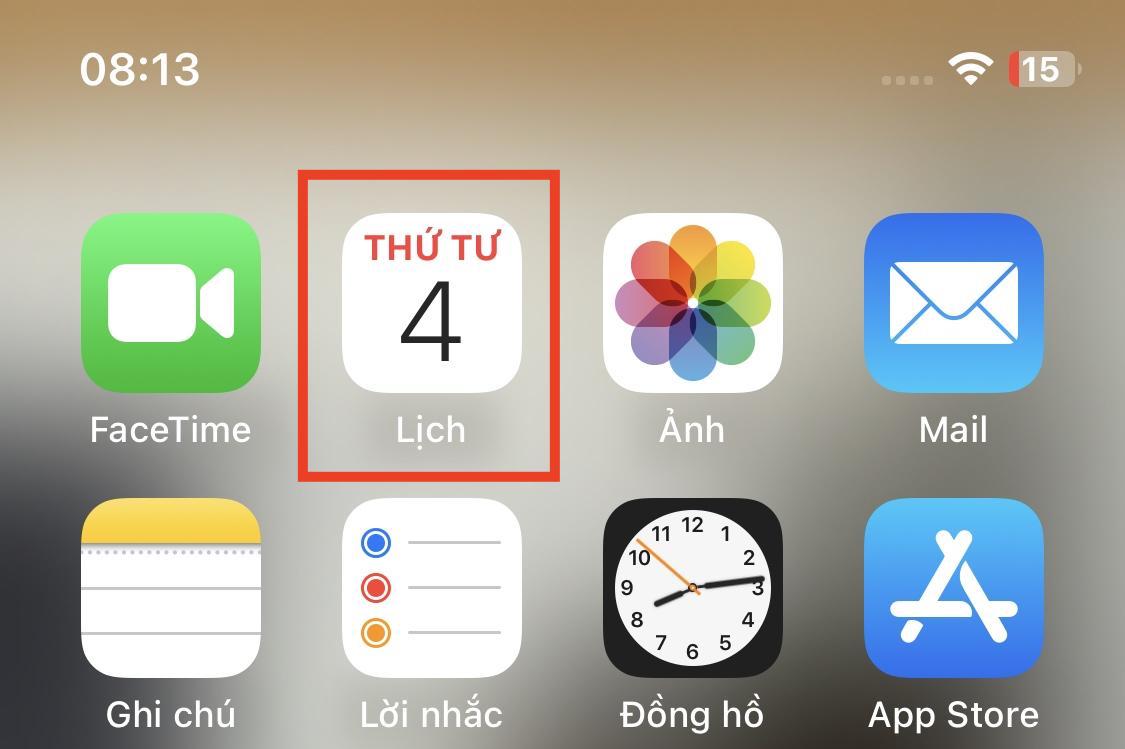 Cách hiển thị lịch âm bên trên screen khóa iPhone
