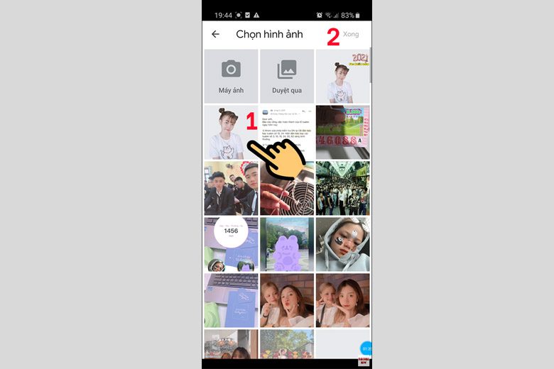 làm avatar trong suốt trên TikTok có hình ảnh