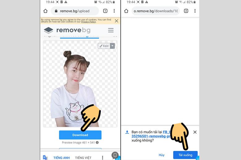 Cách làm avatar trong suốt trên TikTok 
