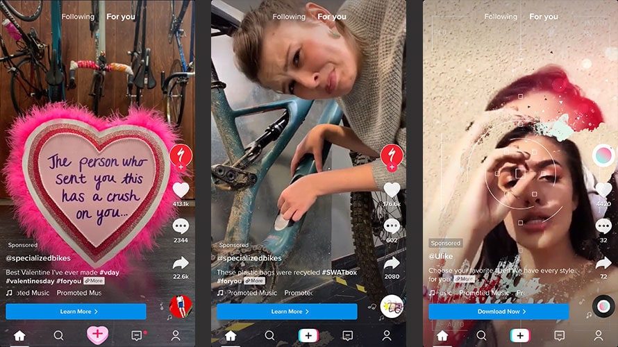 Kích thước video TikTok ads