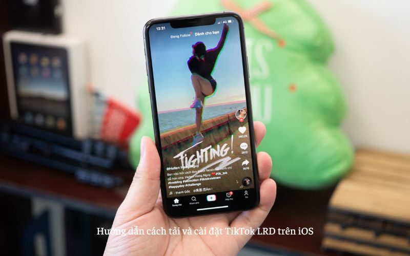 Cách vận tải và setup TikTok LRD bên trên iOS