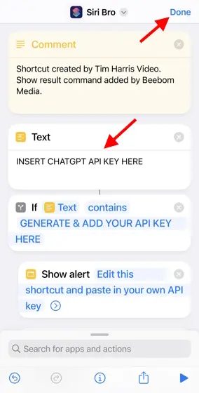 How to use chatgpt with siri on iPhone