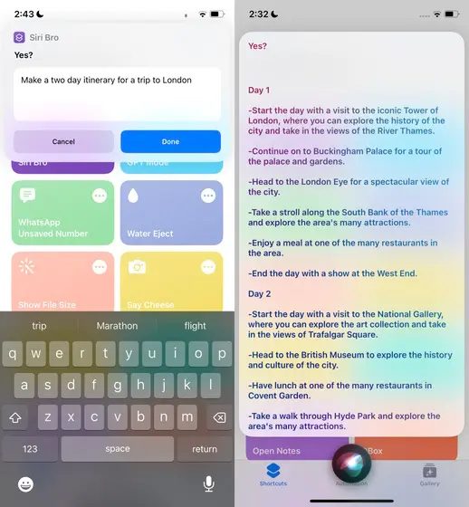 How to use chatgpt with siri on iPhone