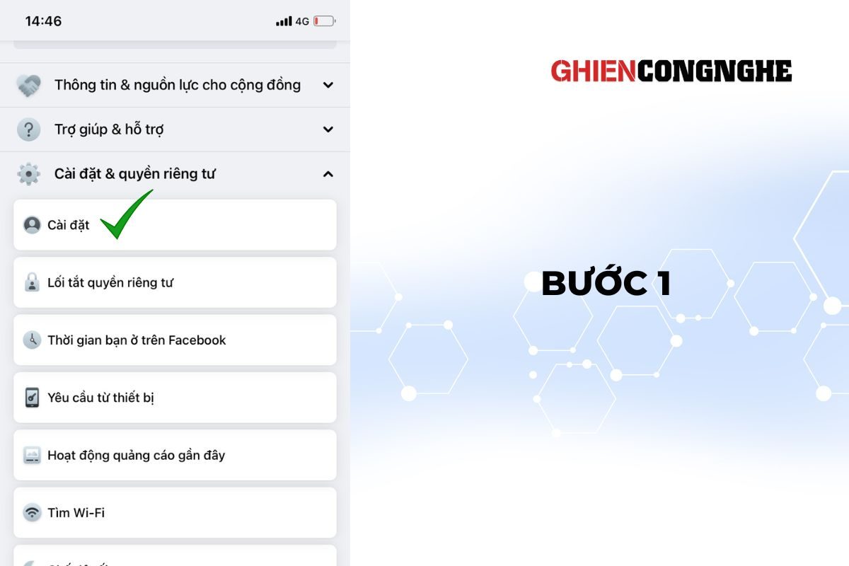 Tách Facebook với Garena