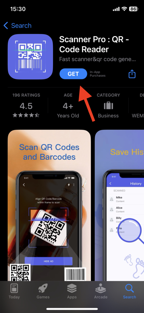 How to scan WiFi QR codes on iPhone with third-party apps
