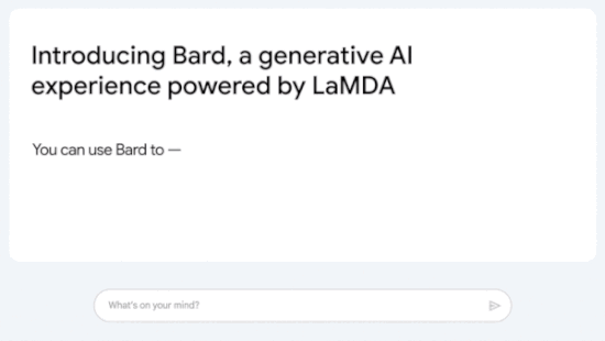Làm cách nào để sử dụng AI Google Bard?