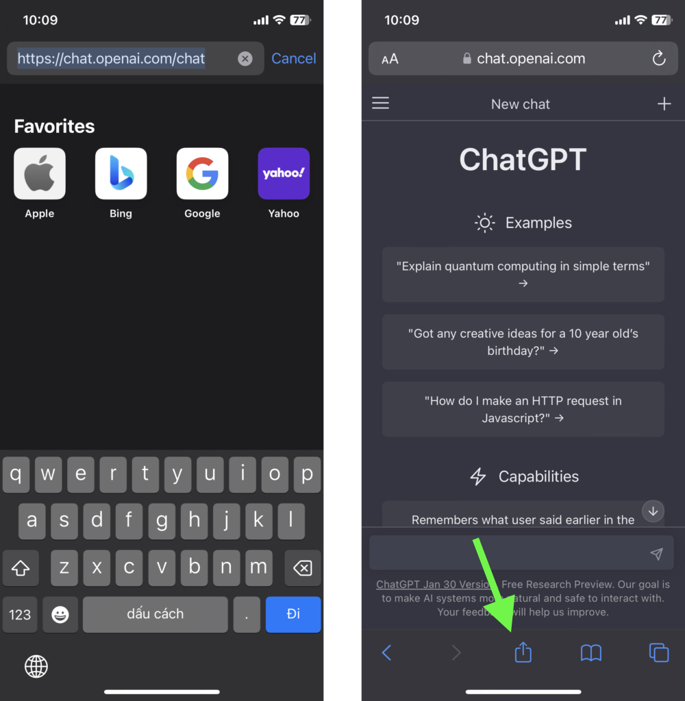 Cách tải ChatGPT trên iPhone