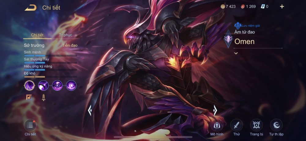Omen - Tướng đấu sĩ mạnh nhất liên quân