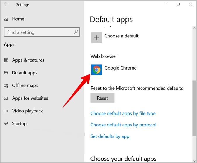 Đặt Microsoft Edge làm trình duyệt mặc định trên Windows 10