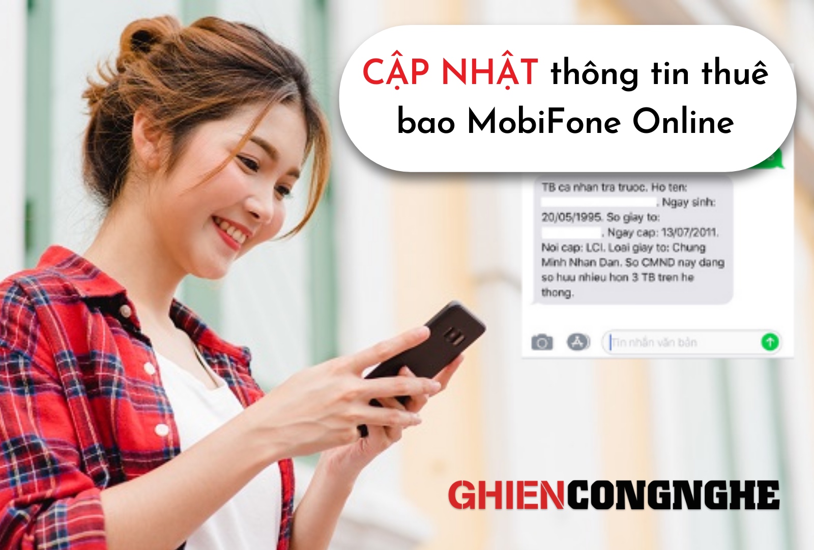 Cách cập nhật thông tin thuê bao MobiFone online dễ dàng ngay tại nhà