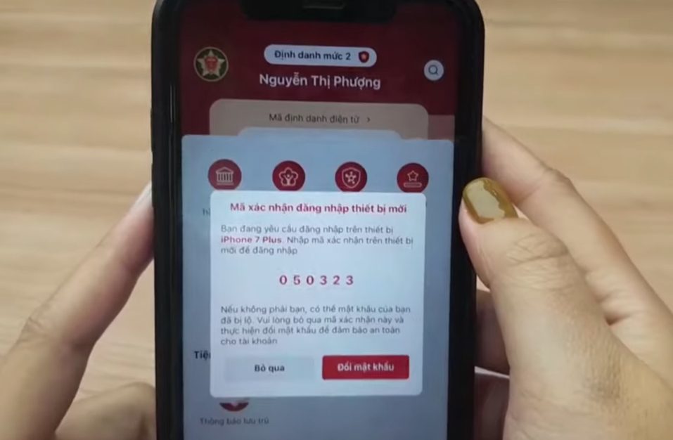Cách đăng nhập vào VNEID trên thiết bị mới