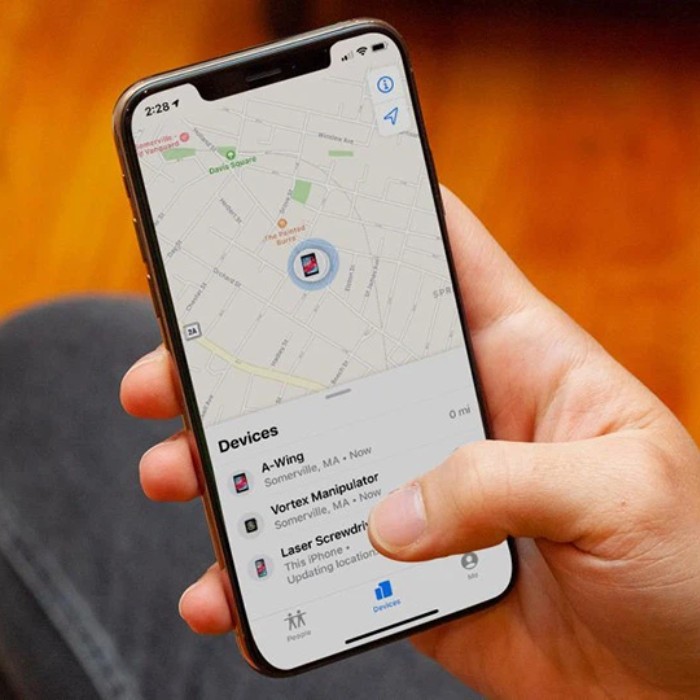 Cách tìm điện thoại iPhone bị mất bằng Google Maps