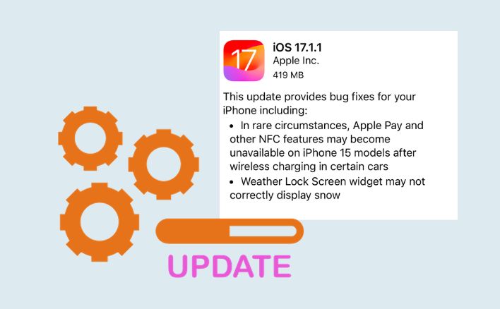 Có nên cập nhật iOS 17.1.1 không?