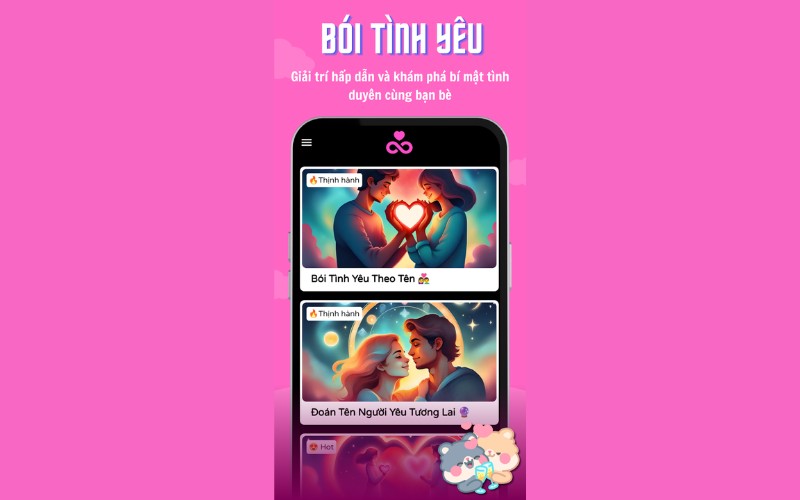 app bói tình yêu Bói Tình Yêu Theo Tên LoveTest