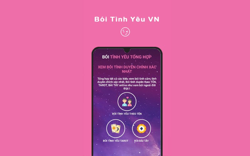 app bói tình yêu Bói tình yêu VN chuẩn