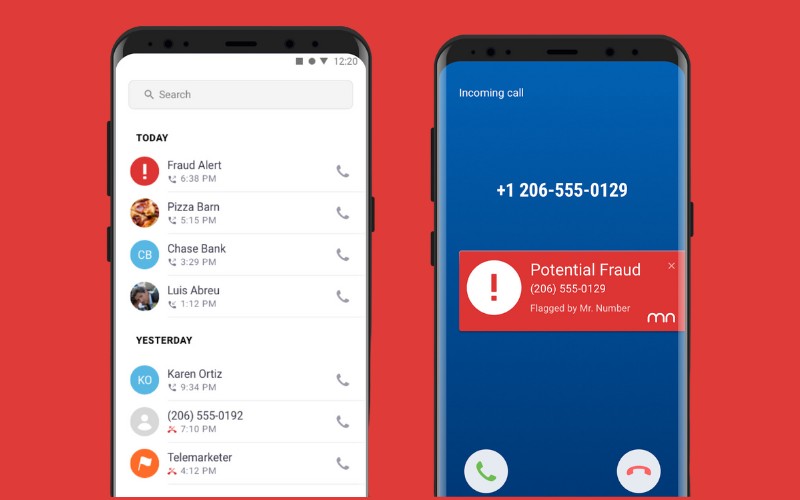 app chặn cuộc gọi ngoài danh bạ iPhone, Android  Mr. Number Block calls & spam