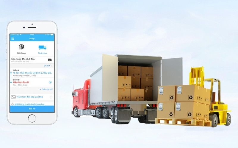 app vận chuyển SShip