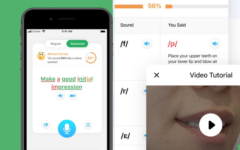 ELSA Speak - ứng dụng xác định trọng âm nổi tiếng