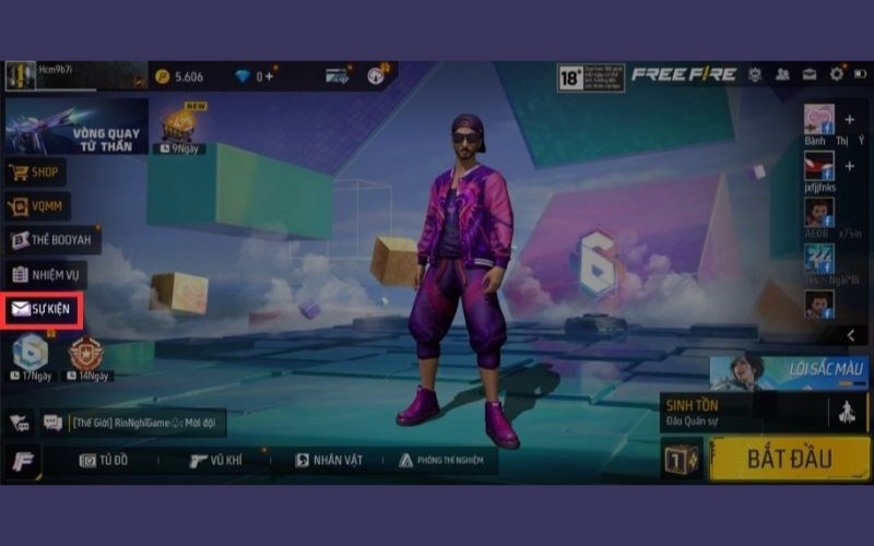 Cách nhập mã code Free Fire trên điện thoại, máy tính