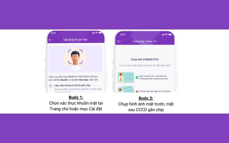 Cập nhật sinh trắc học TPBank