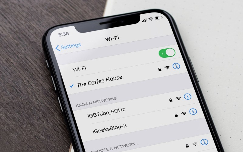 Cách đăng nhập mật khẩu wifi The Coffee House thành công