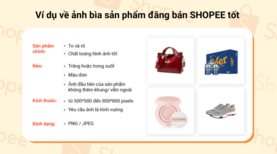 Tự sáng tạo hình ảnh và nội dung cho sản phẩm Shopee